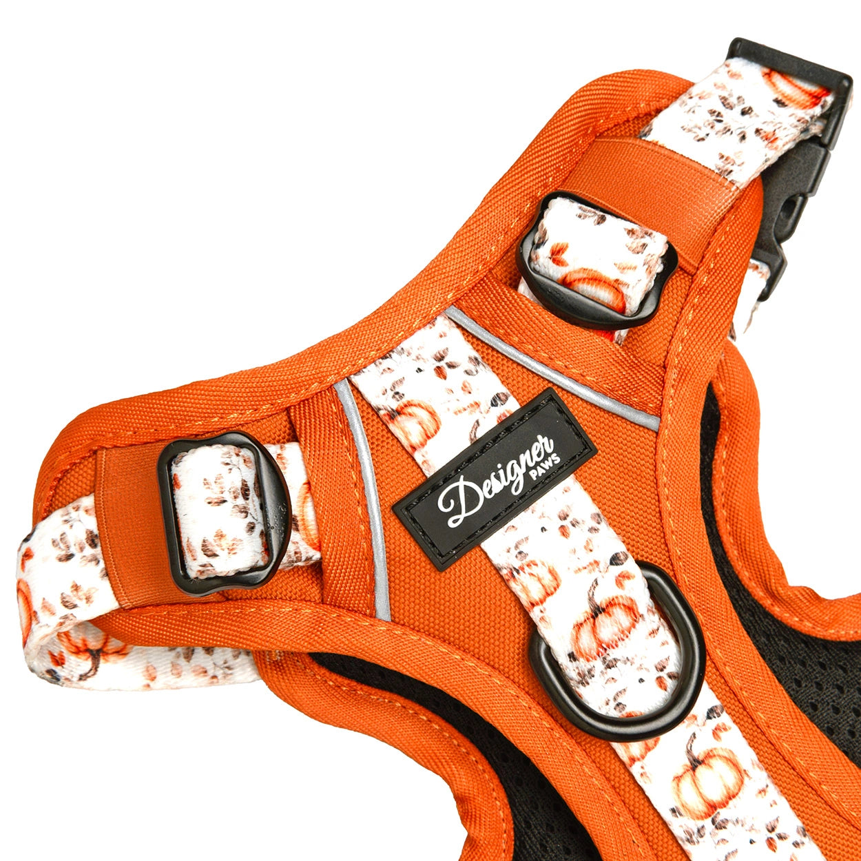 Autumn Pumpkin Adventure Ready Harness Detail