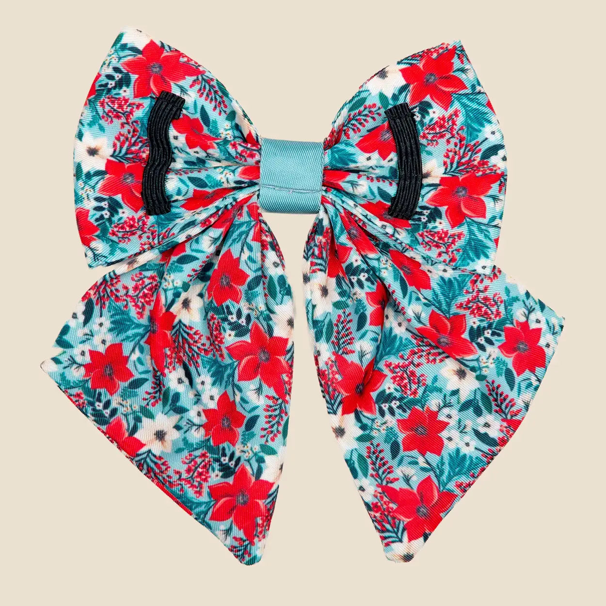 Poinsettia Garden Sailor Bow Back