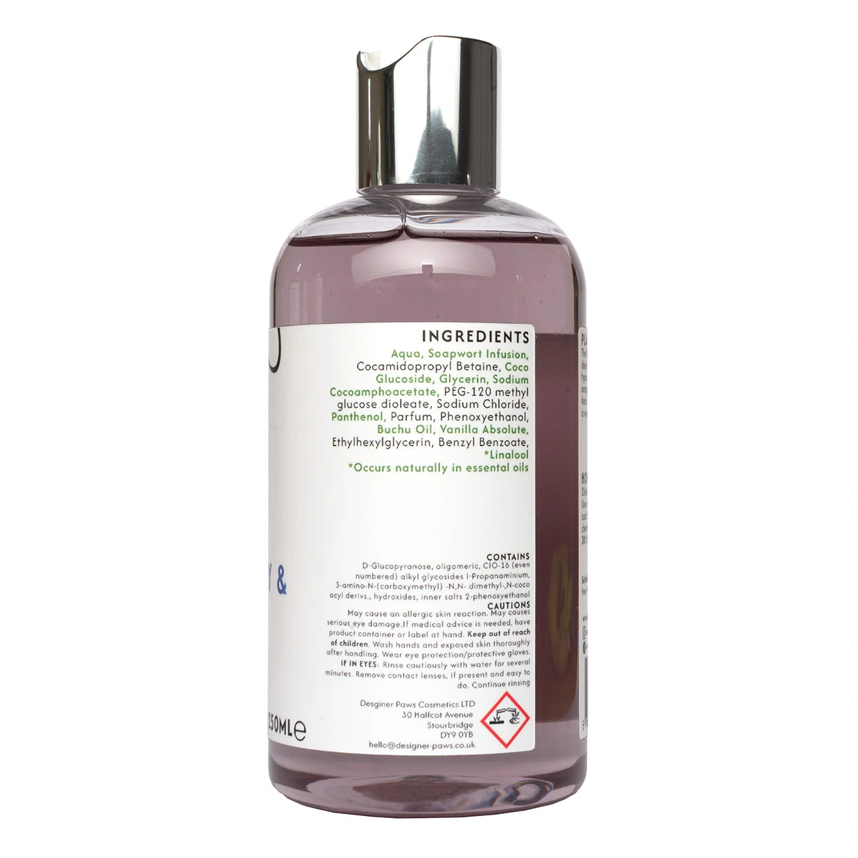 Blueberry Vanilla Dog Shampoo
