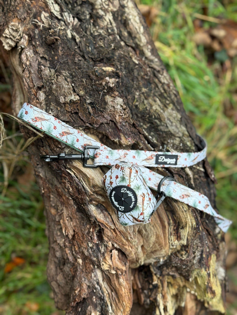 Frosted Finch Lead and Poo-Bag Pocket