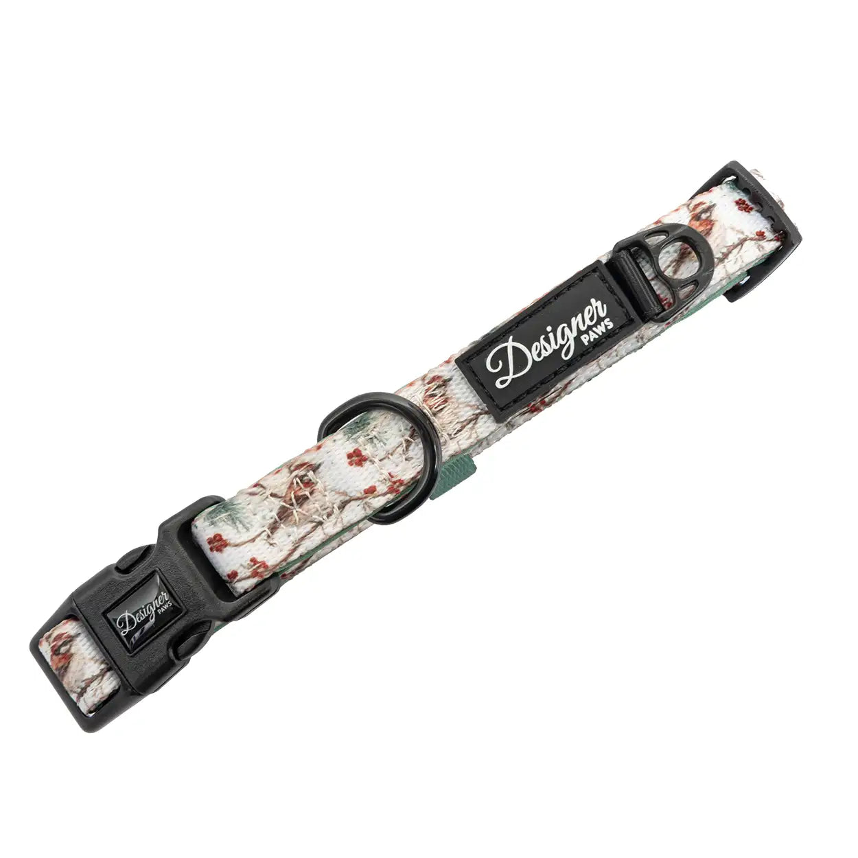 Dog Collar Frosted Finch Pattern