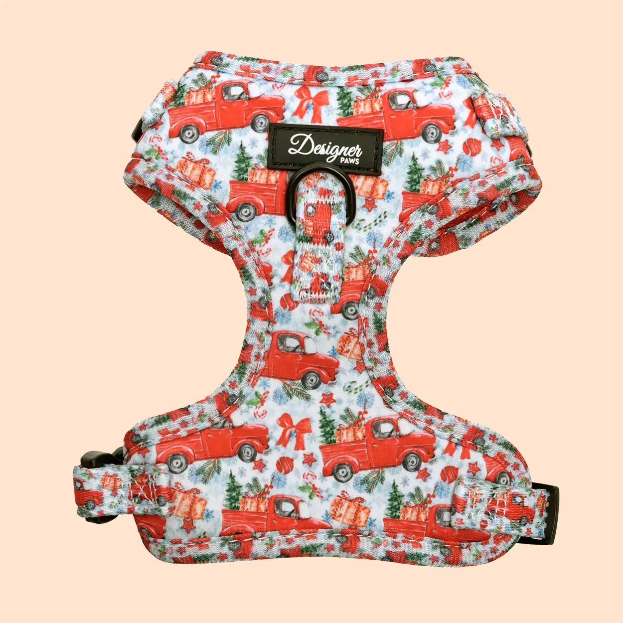 Driving Home for Chrictmas Dog Harness XXS