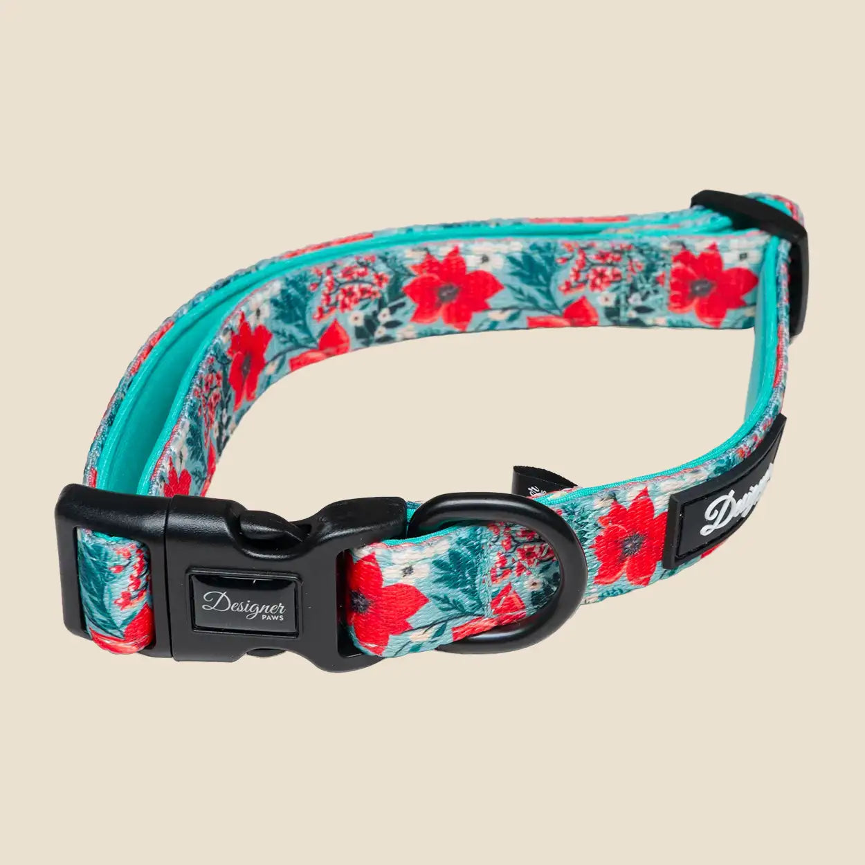 Poinsettia Garden Pattern Collar