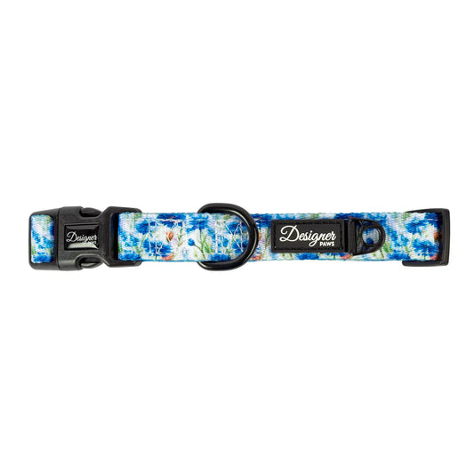 Dog Collar Flowers of the Forrest Pattern